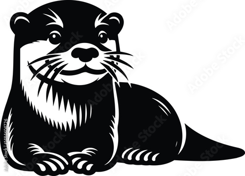 Playful River Otter Pup Symbol