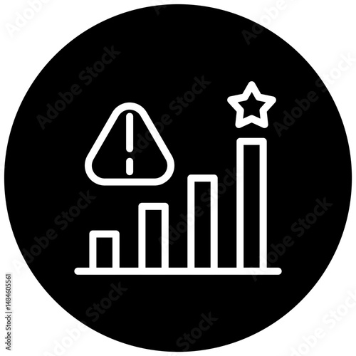 Risk Investment Vector Icon