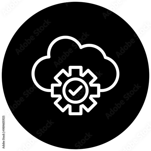 Cloud Service Vector Icon