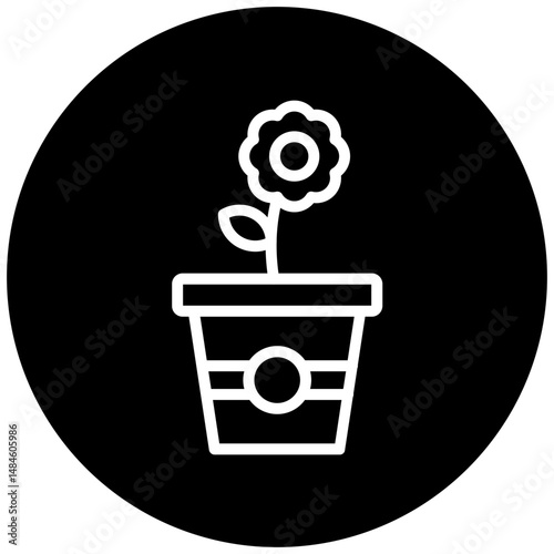 Flower Pot Icon