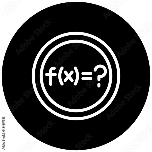 Formula Vector Icon