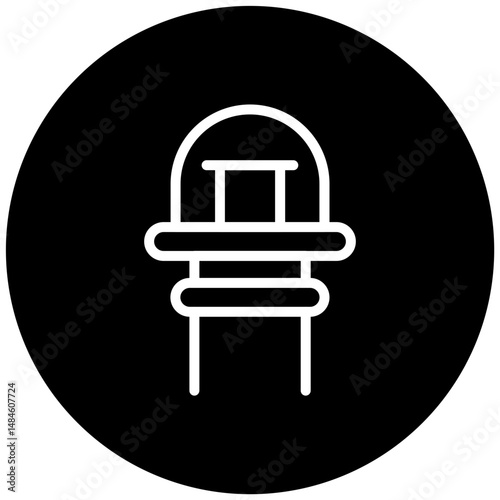 Light Emitting Diode Vector Icon