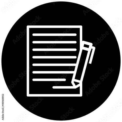 Signatures Vector Icon
