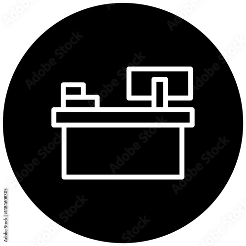 Reception Vector Icon