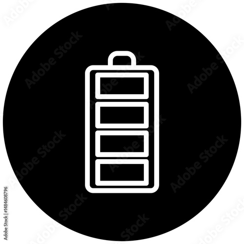 Battery Full Vector Icon