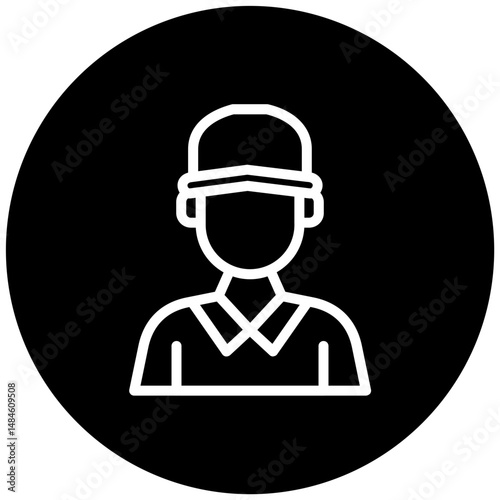 Cashier Male Icon