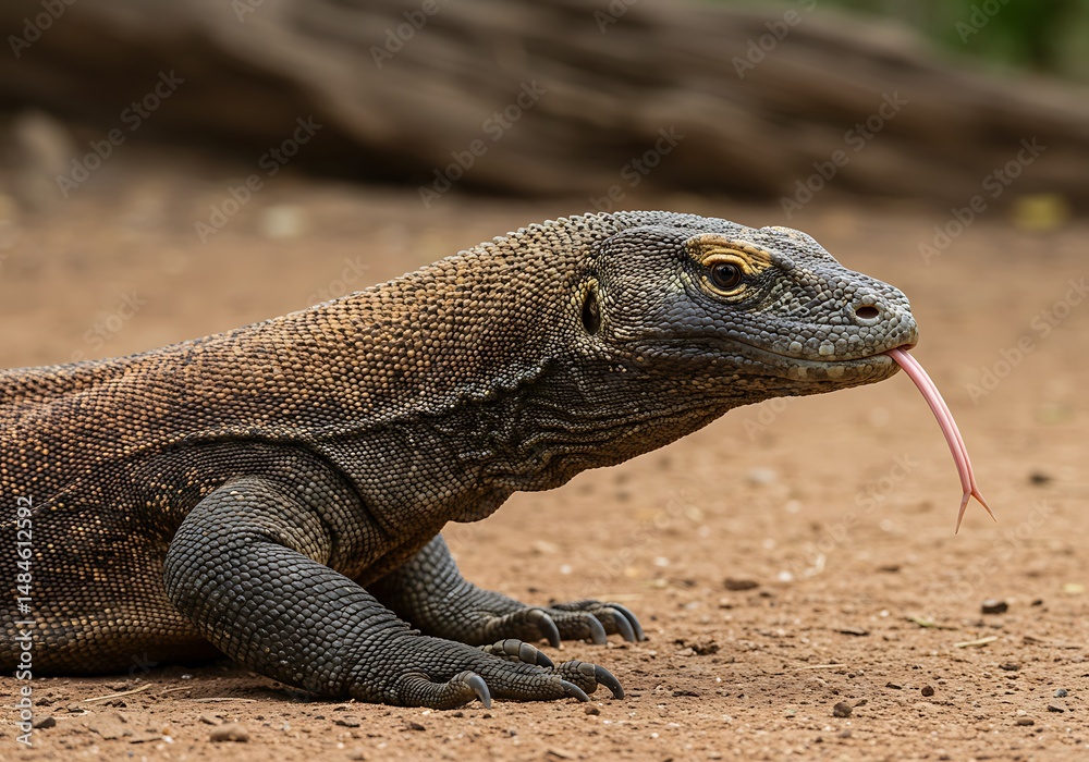 Fototapeta premium Komodo's Keen Senses