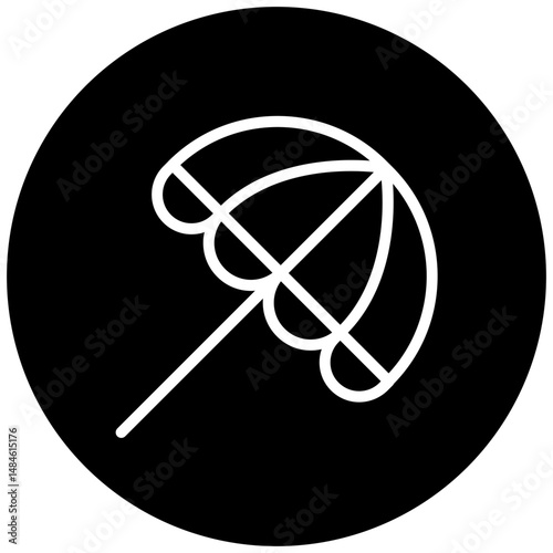 Beach Umbrella Icon