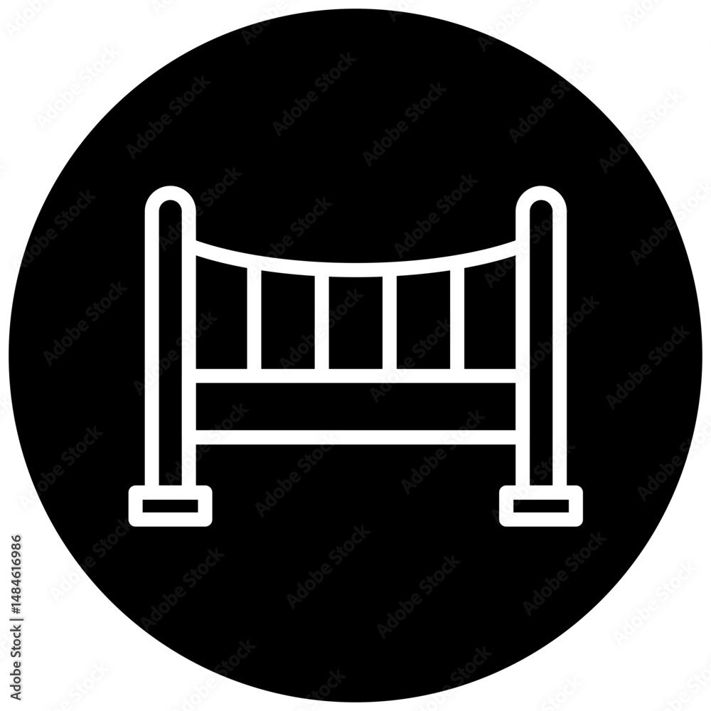 Fototapeta premium Bridge Icon