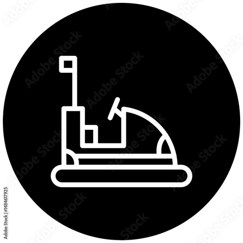 Bumper Cars Icon