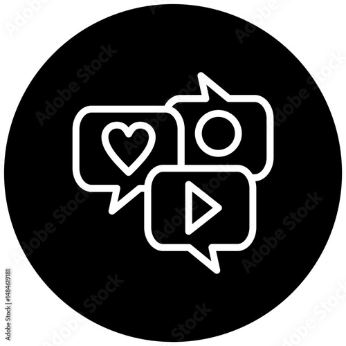Socializing Icon