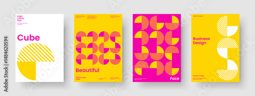 Creative Brochure Design. Geometric Banner Template. Modern Business Presentation Layout. Report. Book Cover. Poster. Background. Flyer. Newsletter. Leaflet. Advertising. Handbill. Magazine