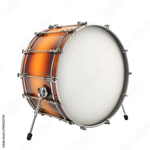 Studio Quality Bass Drum with a Rich Amber Tone