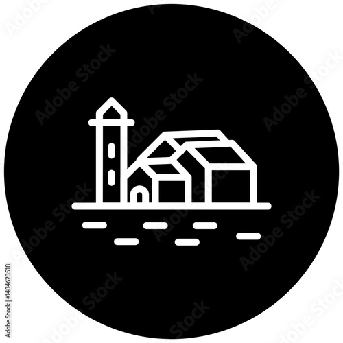 Coastal Village Icon