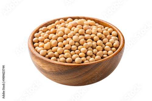 wooden bowl with lentils