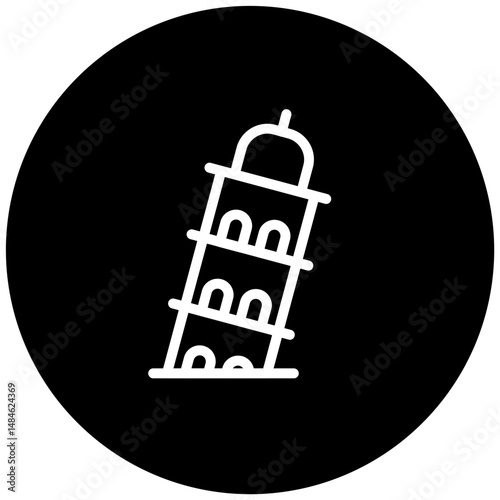 Leaning Tower Icon