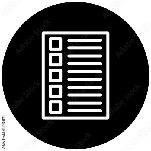 Bribery Checklist Icon