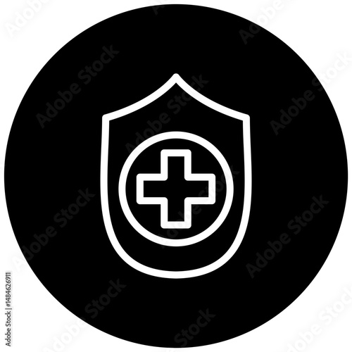 Immune System Shield Icon