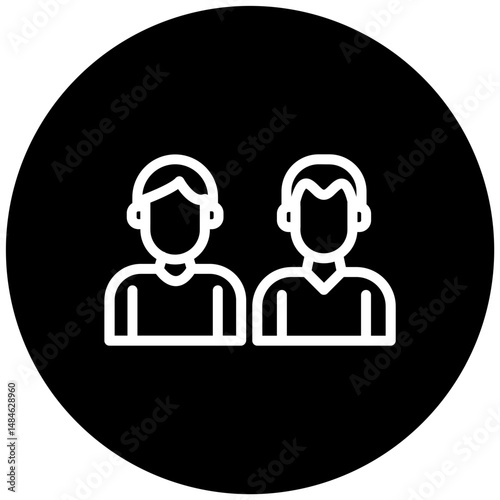 Two Friends Icon