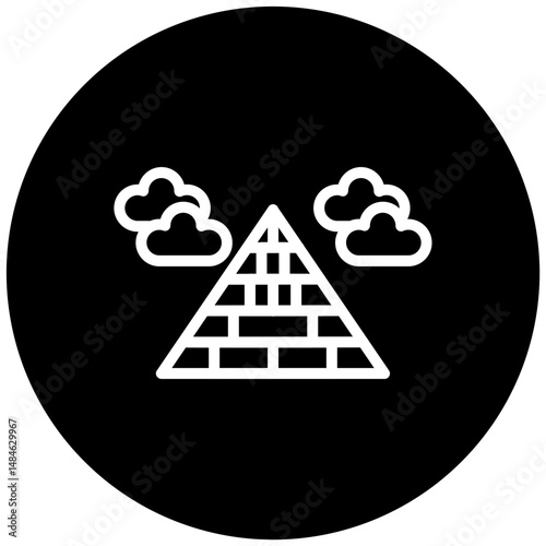 Egyptian Pyramid Icon