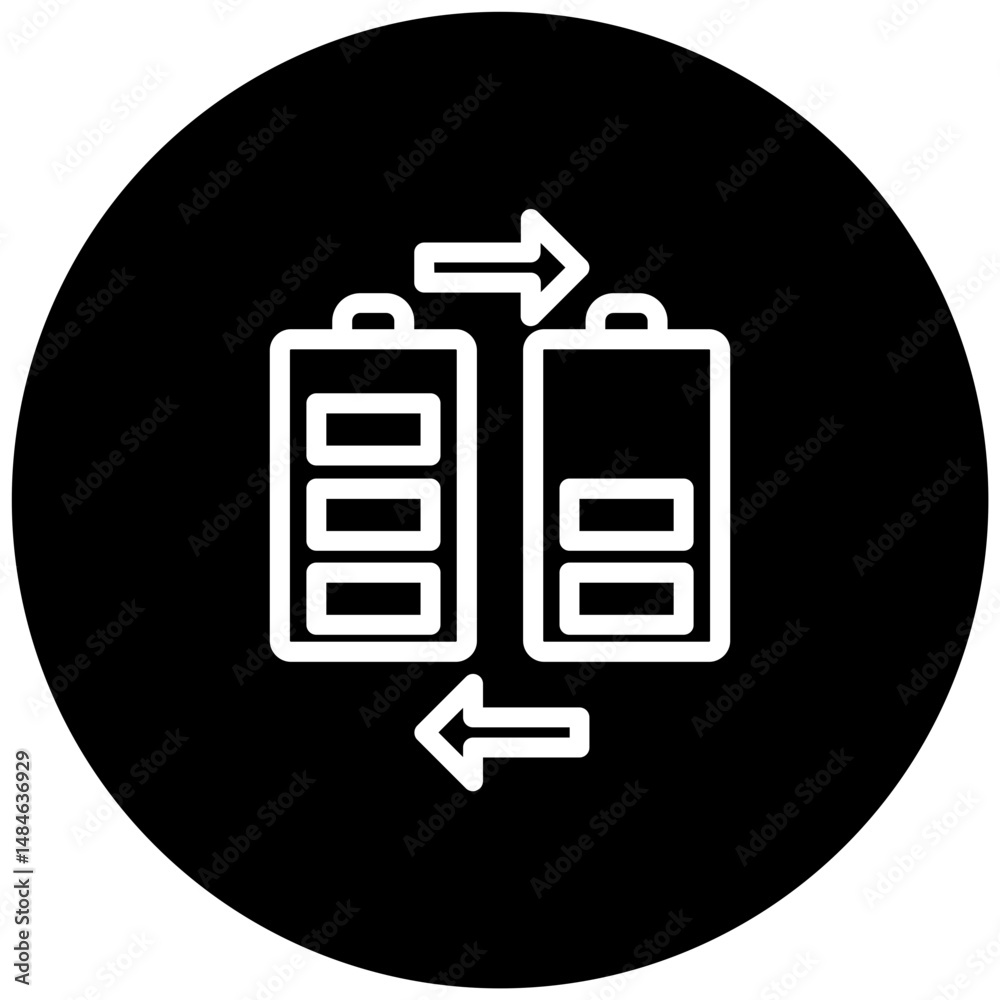 Swappable Batteries Icon
