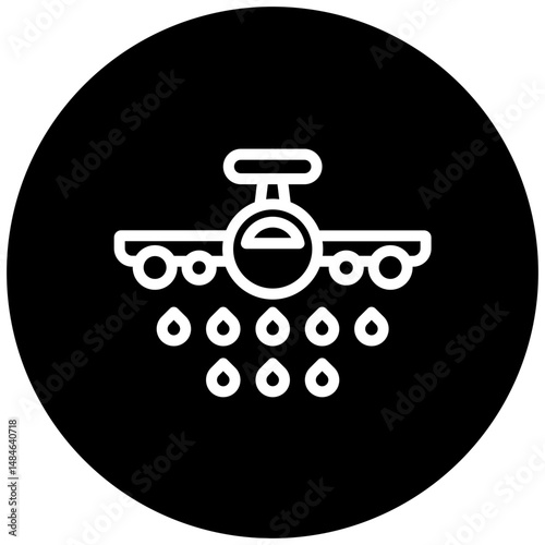 Firefighter Plane Icon