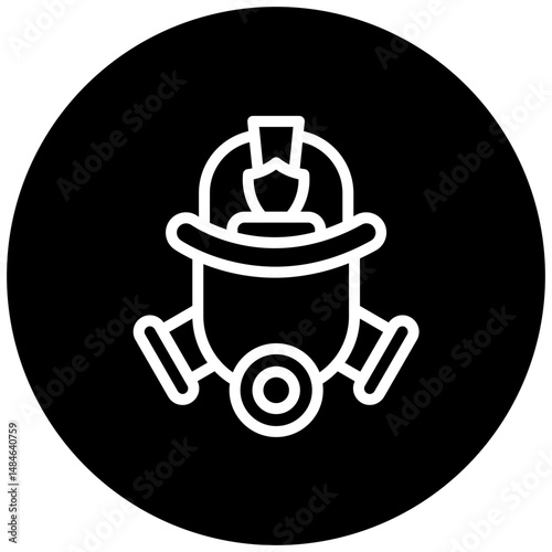 Fireman Mask Icon