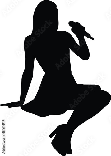 Singer Silhouette