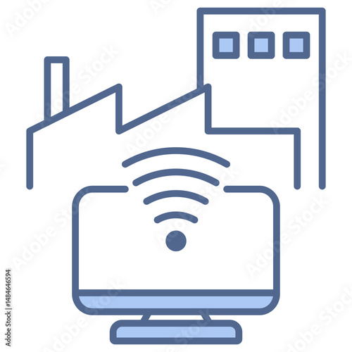 Controllers Blue Icon