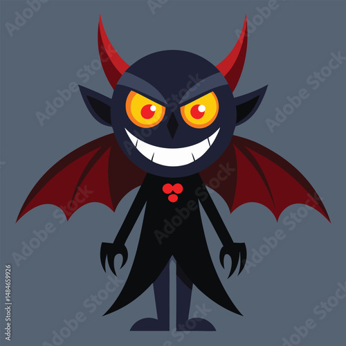 Creepy clown with bloody smile vector on white background icon outline vector illustration