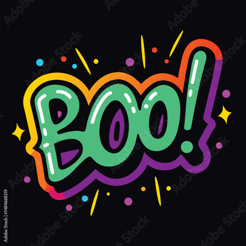 Glowing jack o lantern with fiery orange shades icon outline vector illustration