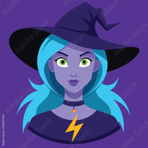 Shattered mask with sinister smile Halloween icon outline vector illustration
