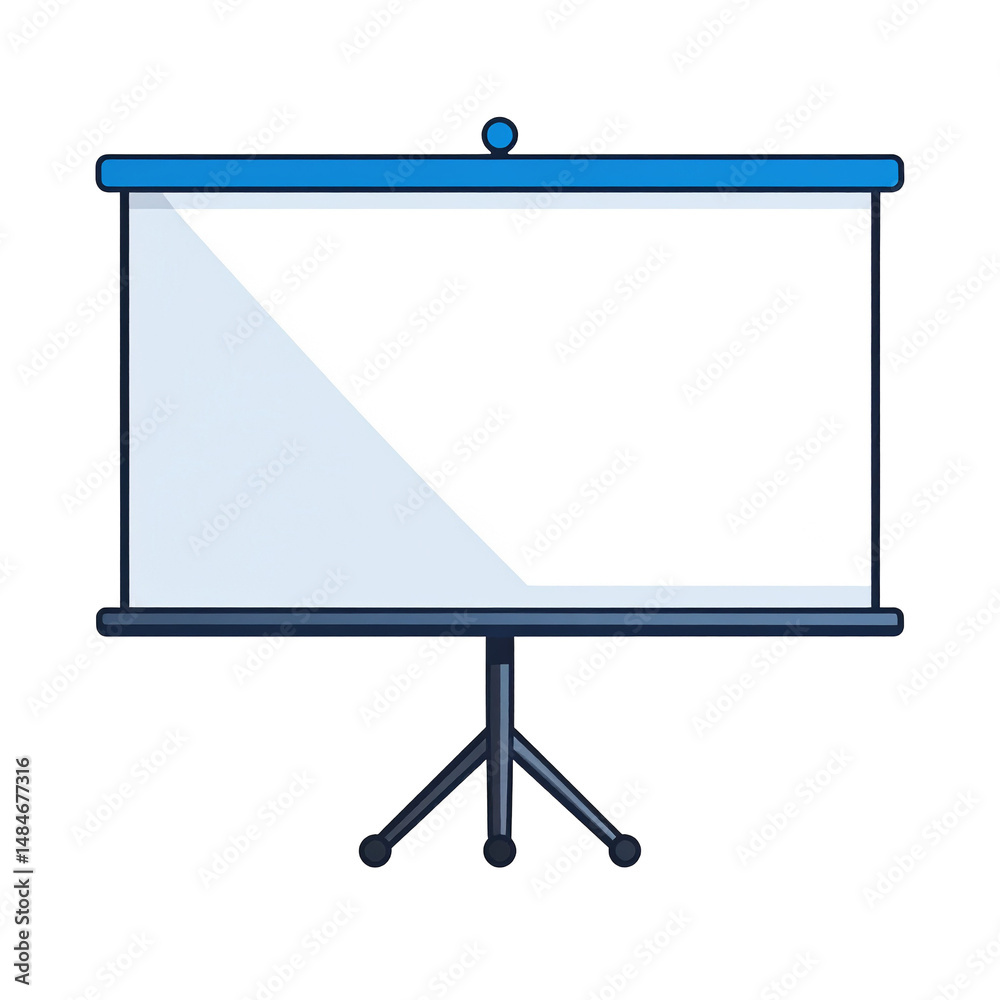 Blank Presentation Screen Projector Screen for Office Meeting Room Blank Presentation Screen Projector Screen for Office Meeting Room