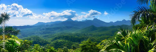 Yokahu Tower Scenic View in El Yunque Puerto Rico

