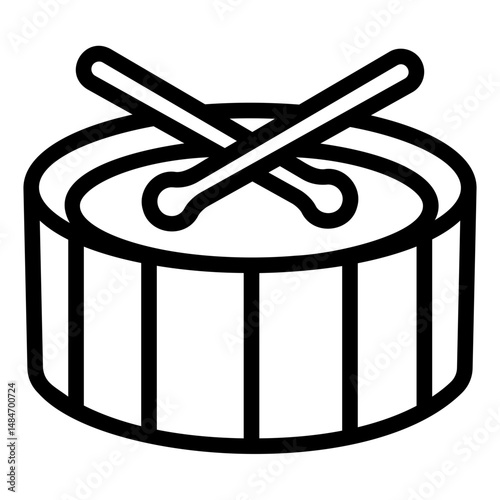 drum Line Icon