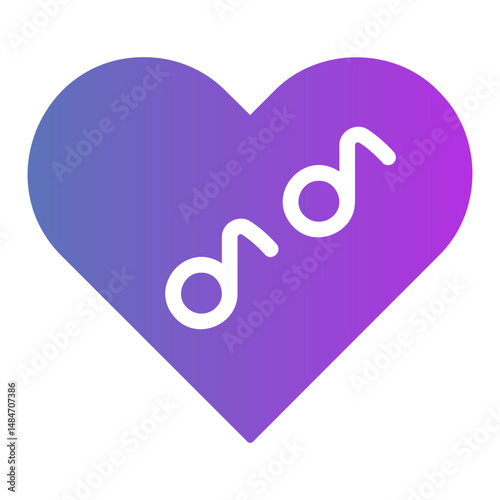 love music Gradient icon