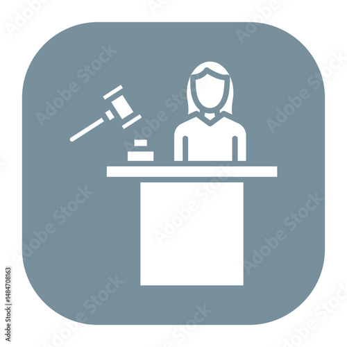 Judge Female Icon