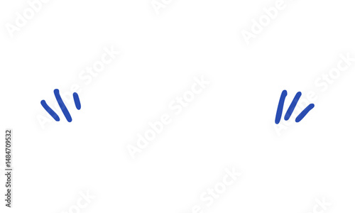 blue quote comic speech text element