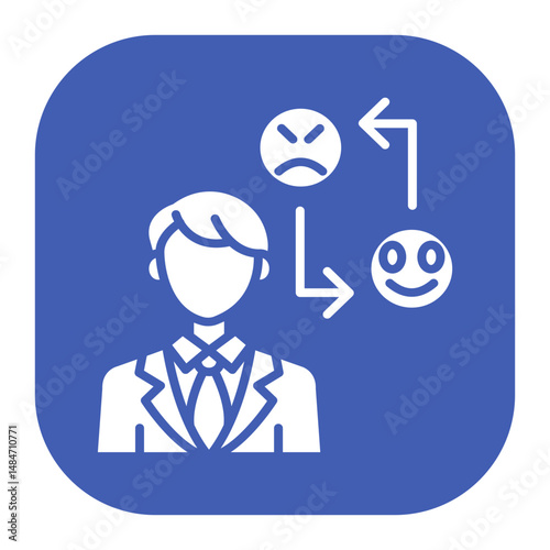 Negative Emotion Icon
