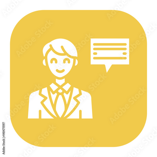 Verbal Communication Icon