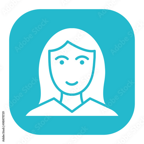 Female Face Icon