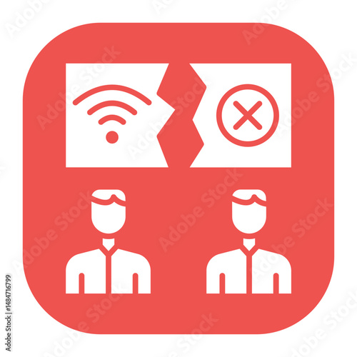 Digital Divide Icon
