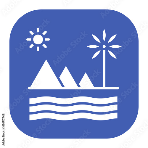 Eco Tourism Icon