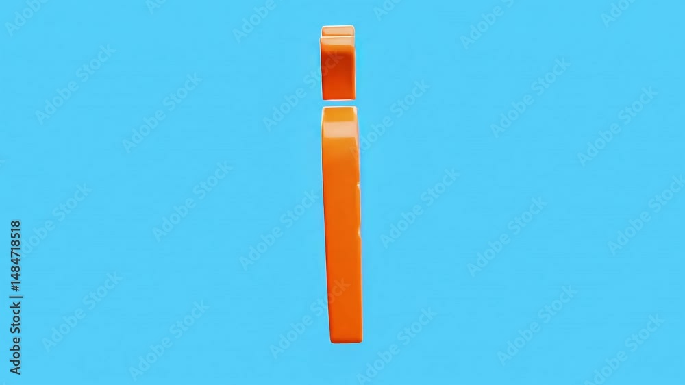 carrot 3D icon animation 