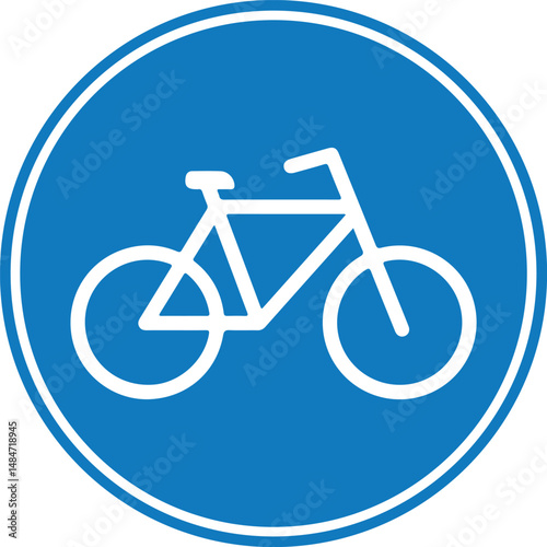 bicycle lane traffic sign
