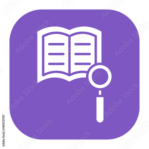 Search Of Knowledge Icon