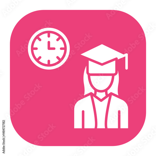 Full Time Student Icon