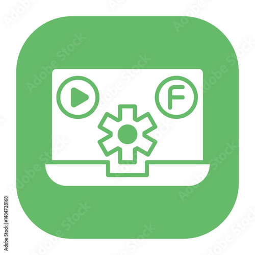 Social Media Management Icon
