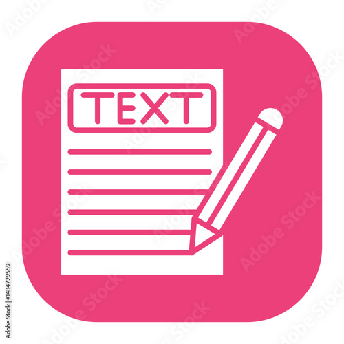 Text Editor Icon