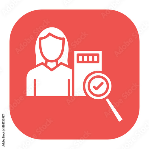 Auditor Female Icon